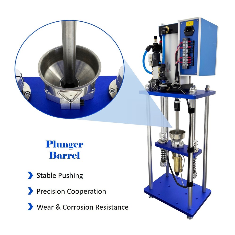 Vertical Pneumatic Injection Molding Machine Laboratory Sample Forming Machine