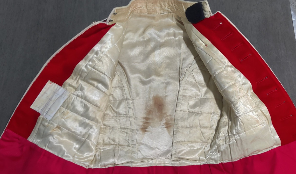 Genuine Royal Irish Guards Full Dress Uniform Red Tunic Jacket & Pants