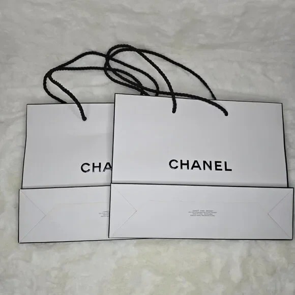 CHANEL Gift Shopping Bags L10"xH8"xW4.5"