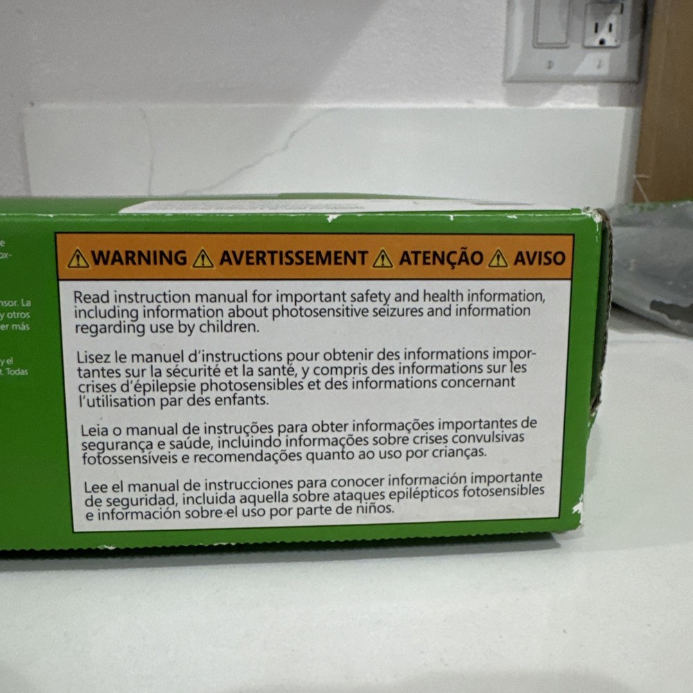 Microsoft Xbox One Kinect Camera Motion Sensor Bar Black