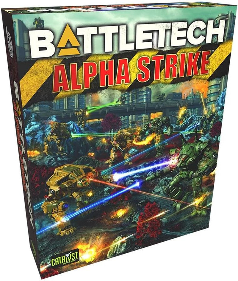 Battletech Alpha Strike Box Set – Sci-Fi Mech Miniatures Wargaming - Fast Play S