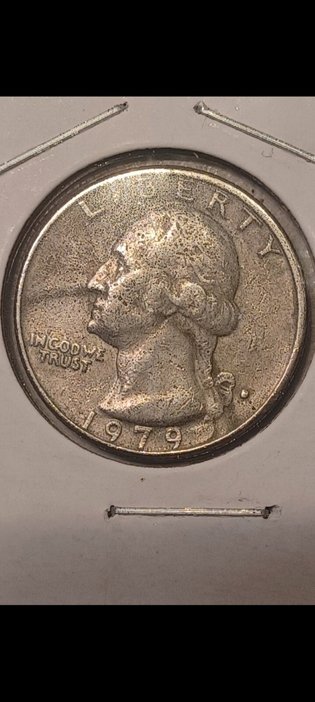 1979 - D - Washington Quarter Error Coin