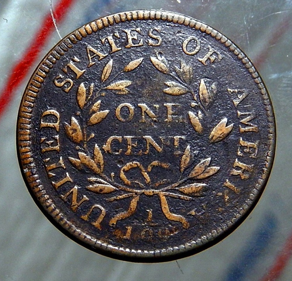 Large cent/penny 1798 Sheldon 159 top tier census