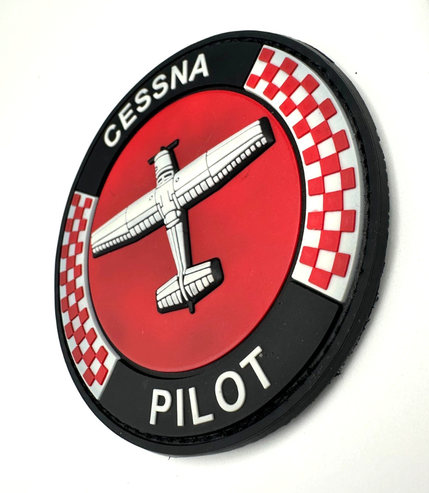 CESSNA PILOT / CESSNA DRIVER BUNDLE - HIGH QUALITY PVC PATCH