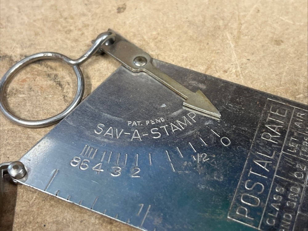 Vintage Sav-A-Stamp Postal Scale