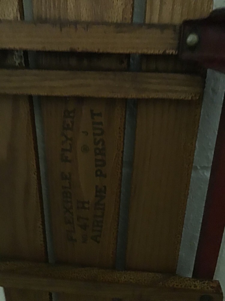 Flexible Flyer Vintage Sled