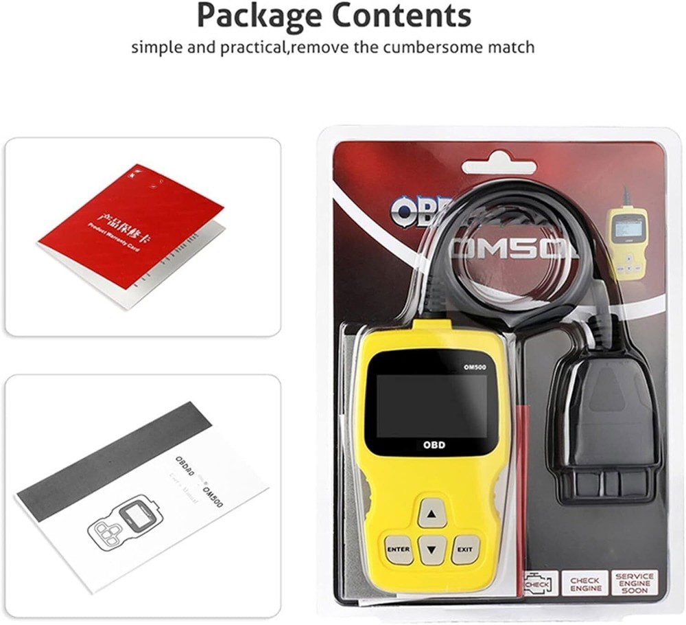 OM500 OBD2 JOBD Diagnostic Scanner Code Reader Check Engine for Japanese Cars