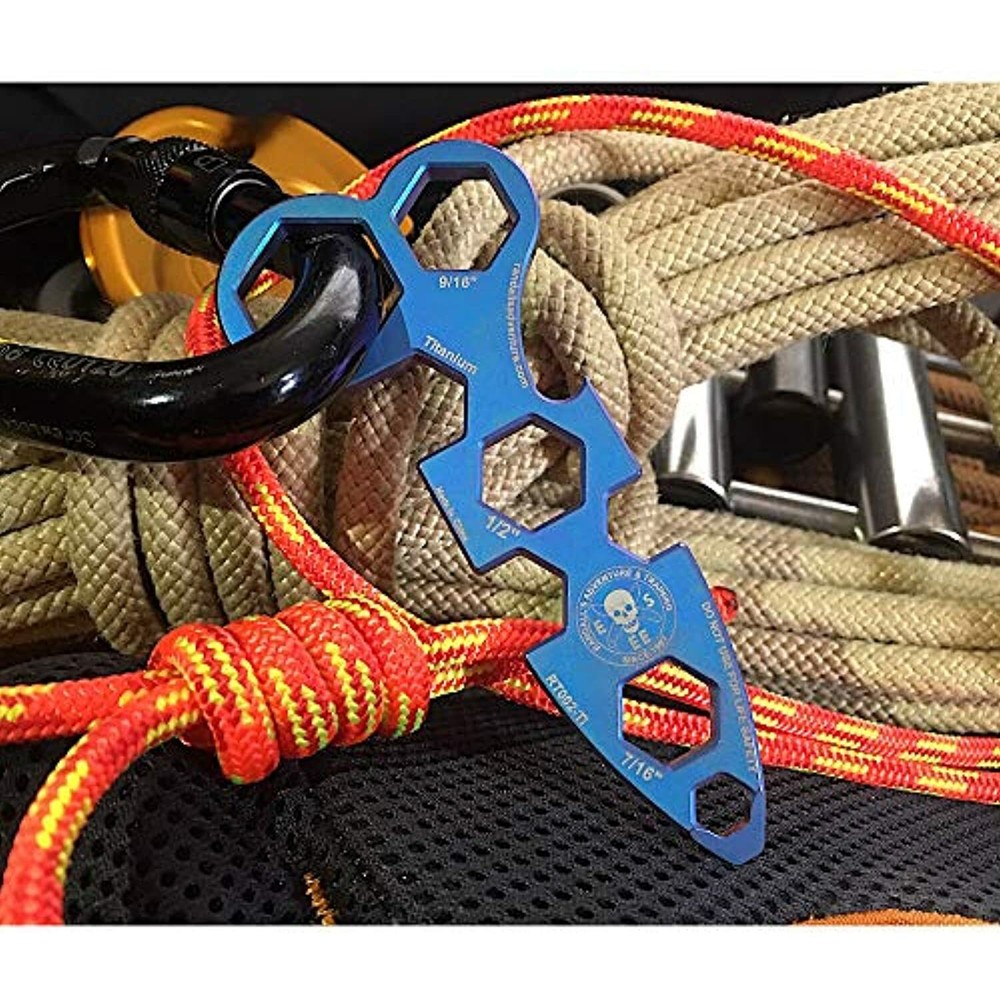 ESEE WRAT Wrench Multipurpose Tool (Titanium-Blue)