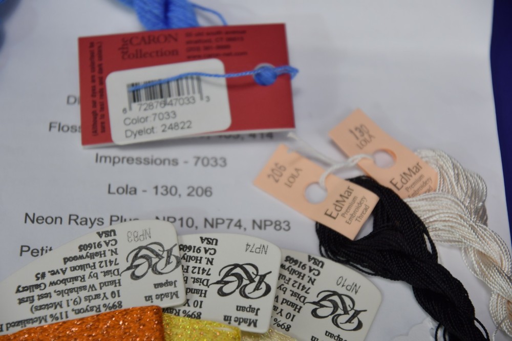 Hand painted Needle Point Canvas Bundle Nora Stone, Candy Corn Dreams