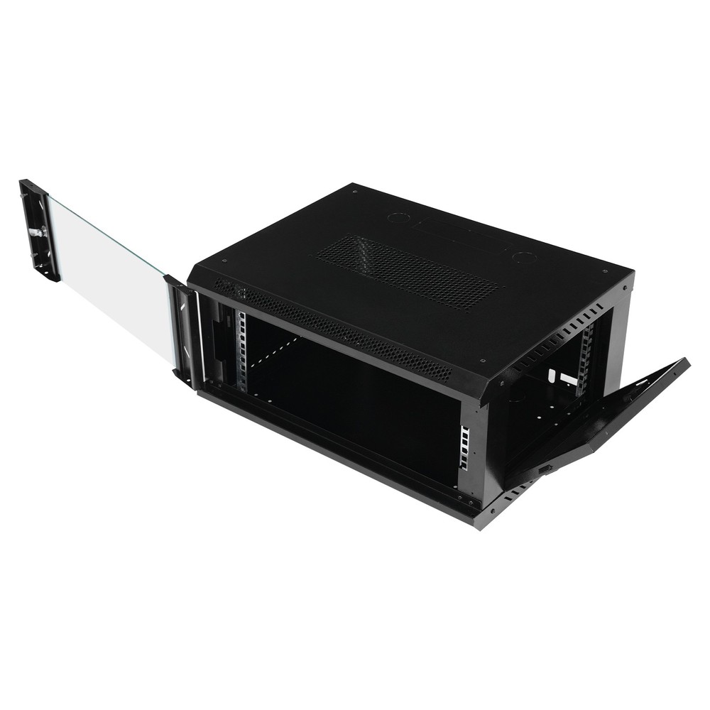 4U Server Cabinet Case Wall Mounted Network Server Data Cabinet Enclosure Rack