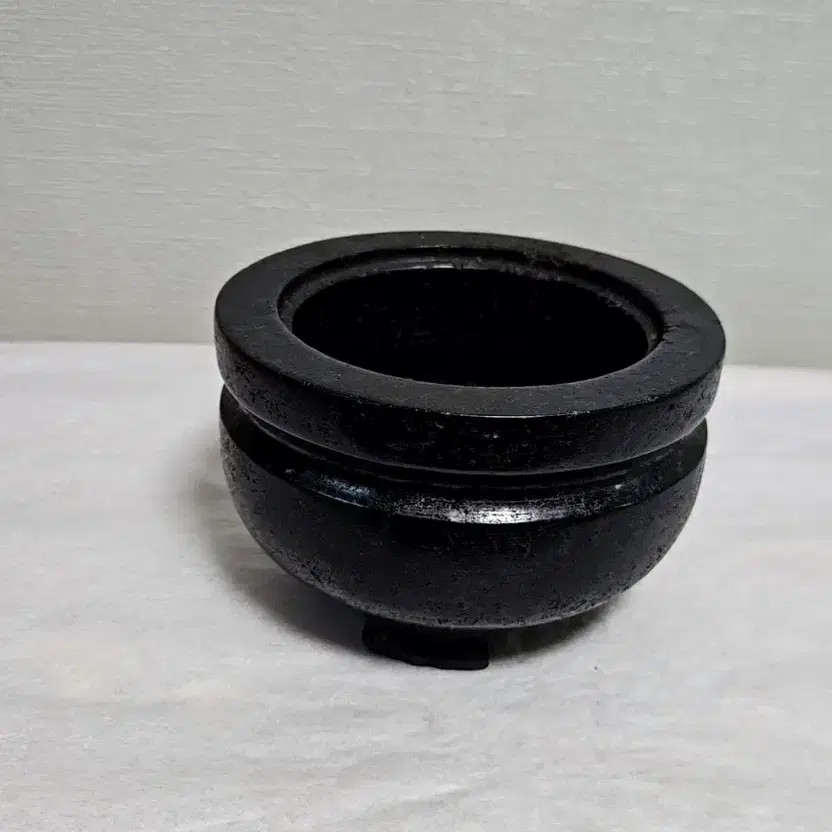 Vintage Soapstone Incense Burner with Tripod