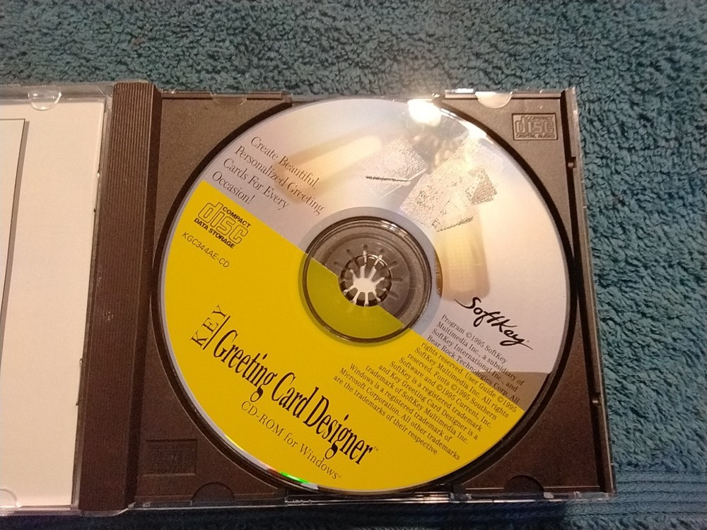 Key Greeting Card Designer CD-ROM for Windows