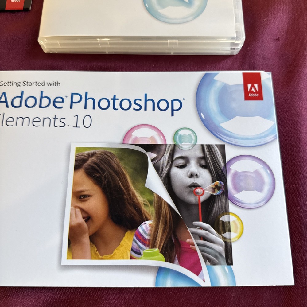 Adobe Photoshop Elements 10 Win/Mac With Two Bonus Books