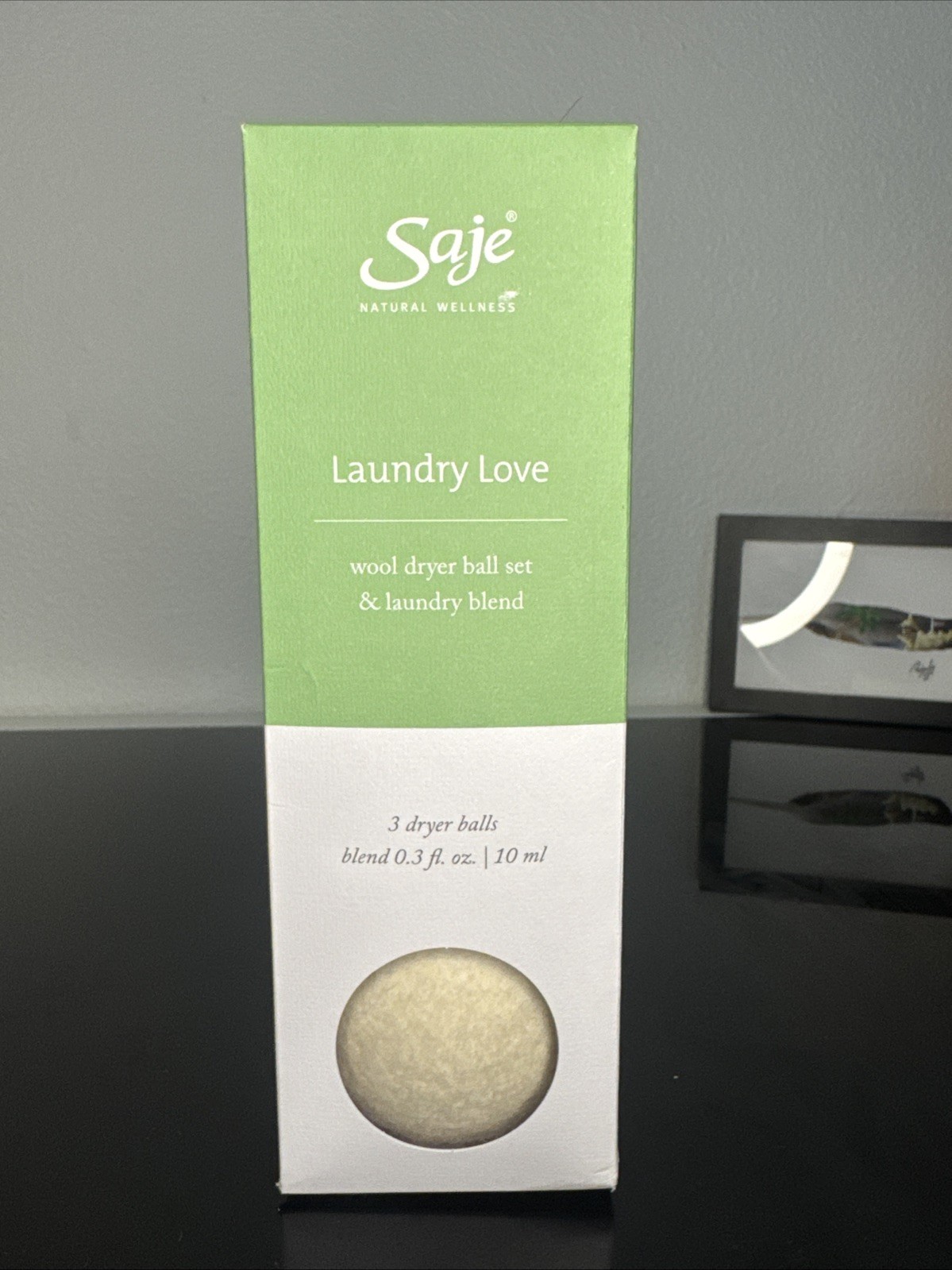 Saje LaundryLove Wool 3 Dryer Ball Blend Set&sweet sheets fresh Free ShippingA20