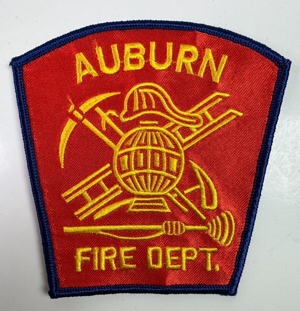 Auburn Fire Maine ME Patch O7