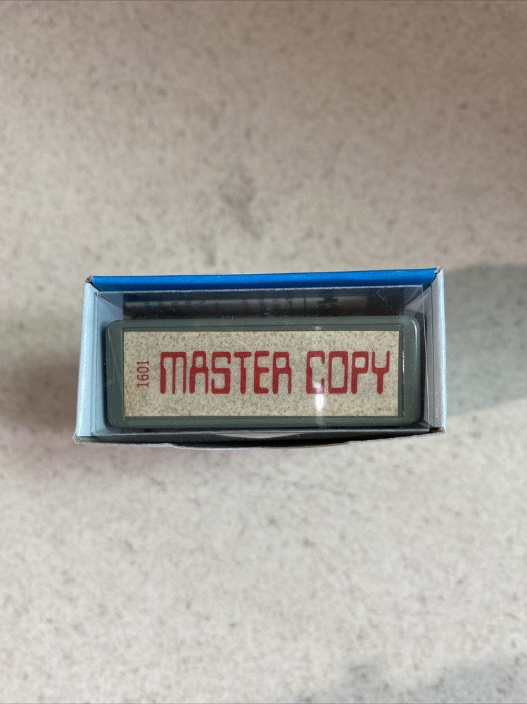 Shachihata Xstamper "MASTER COPY" No. 1601