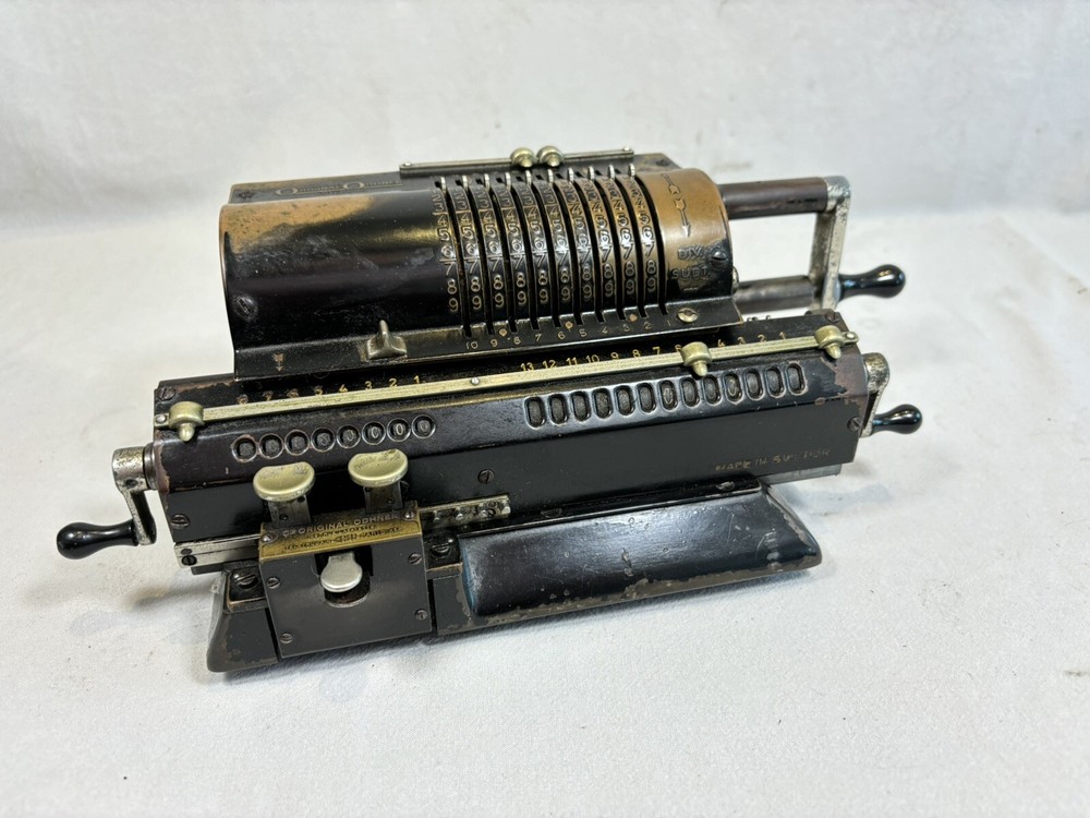 Original Odhner Vintage Calculator Machine