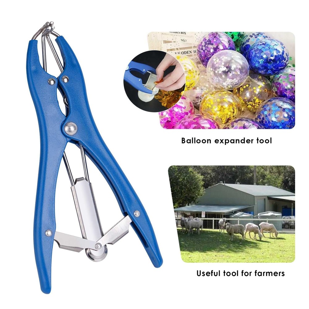 Castration Tool for Goats, Lambs, Sheep, and Calves with 4 Ring Sizes
