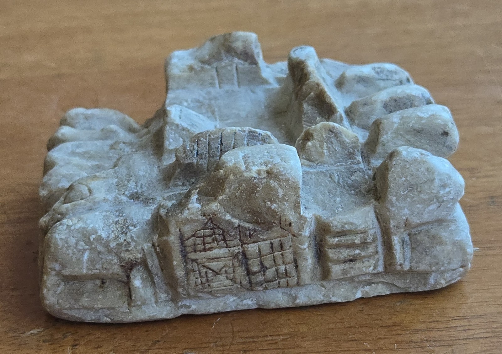 Antique Andean Carved Stone Illa Talisman Amulet Pre-Columbian Peru Andes