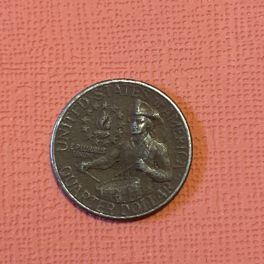 1776-1976 Bicentennial Quarter Errors no clad layer filled mint mark