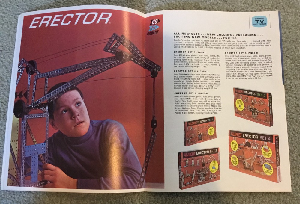 A.C. Gilbert 1965 Toy Catalog