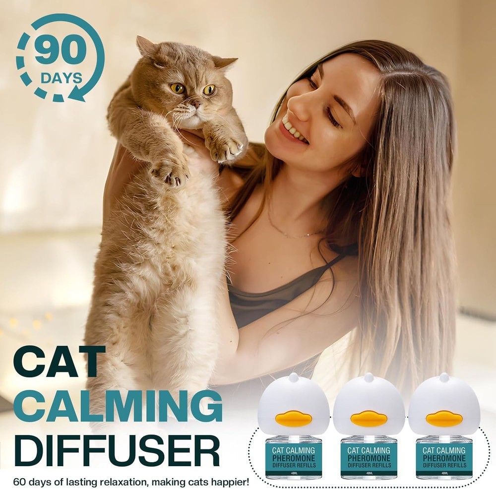 Cat Calming Diffuser 6 in 1 Multicat Calming Pheromones