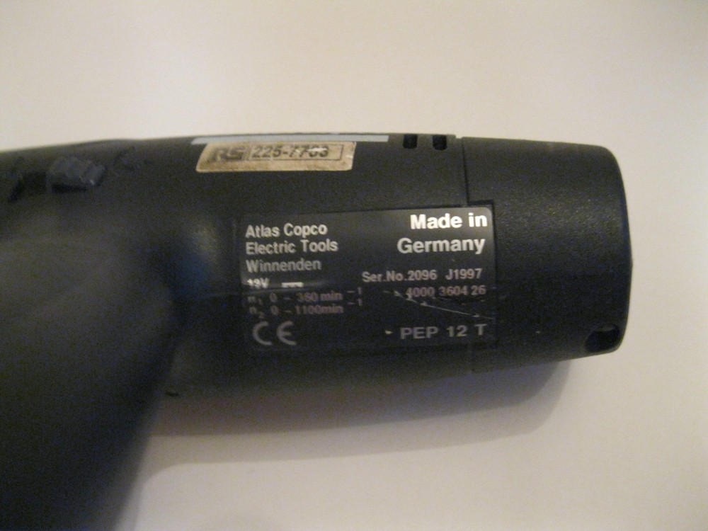 Atlas Copco Drill PEP 12 T