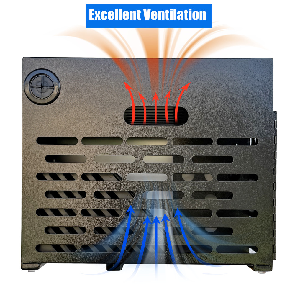 16-Device Charging Cabinet with Combination Lock