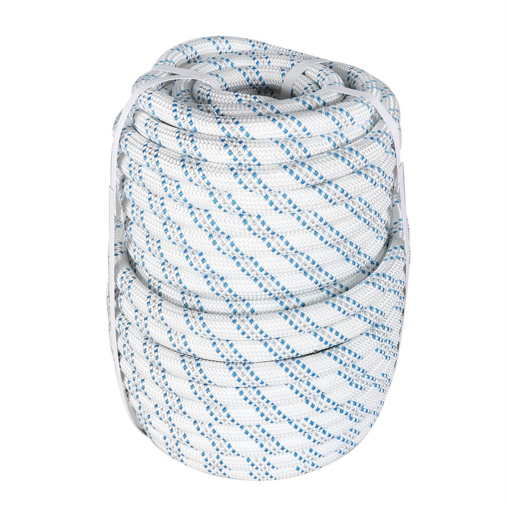Double Braid Polyester Arborist Bull Nylon Rope Pulling Rigging Line 3/4" × 150'