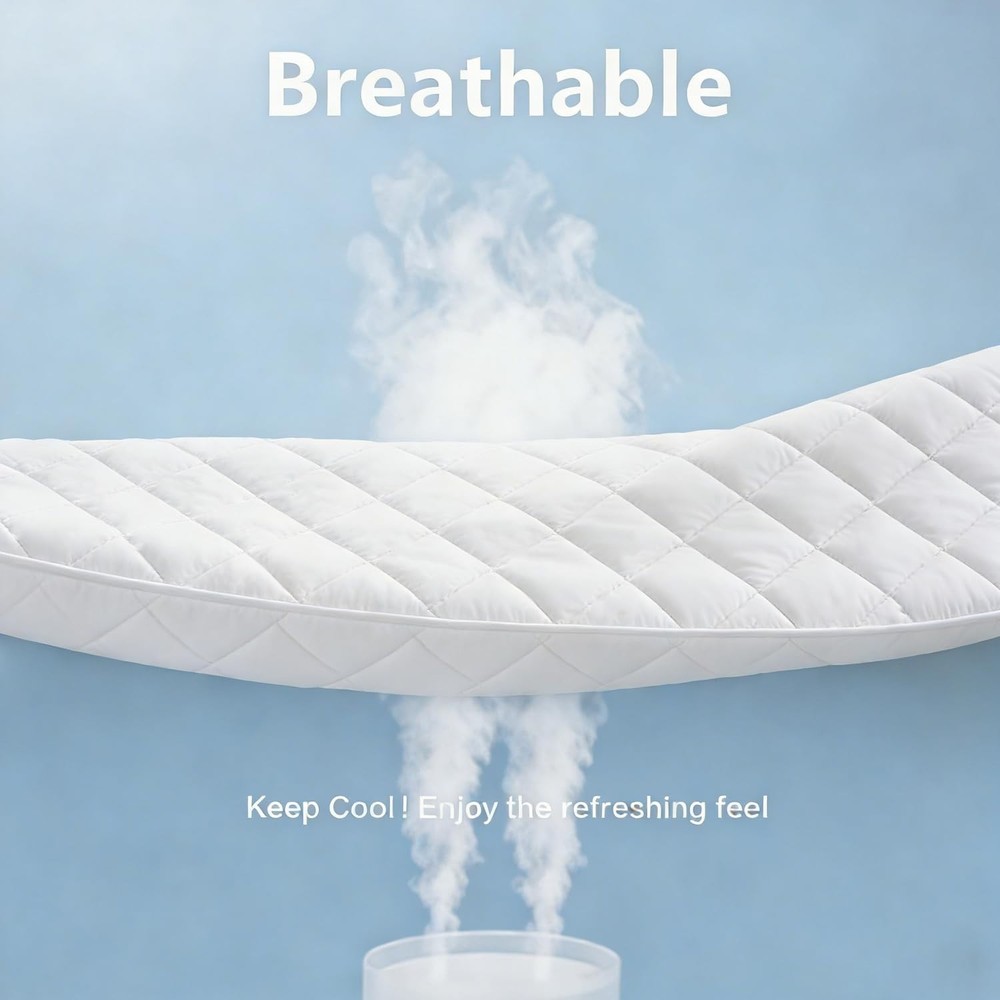 California King Mattress Protector King, Pattern-2-white