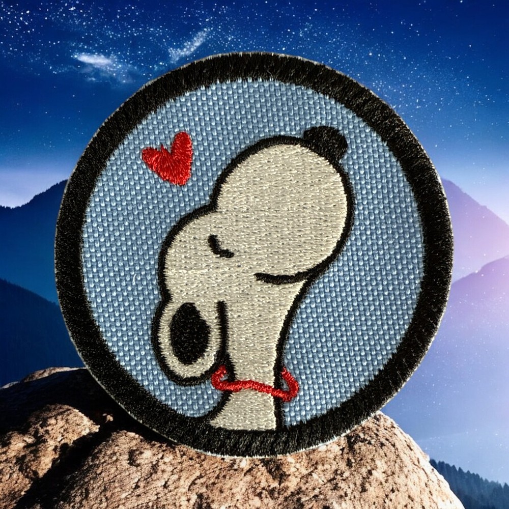 Snoopy Patch 2.51" X 2.50"