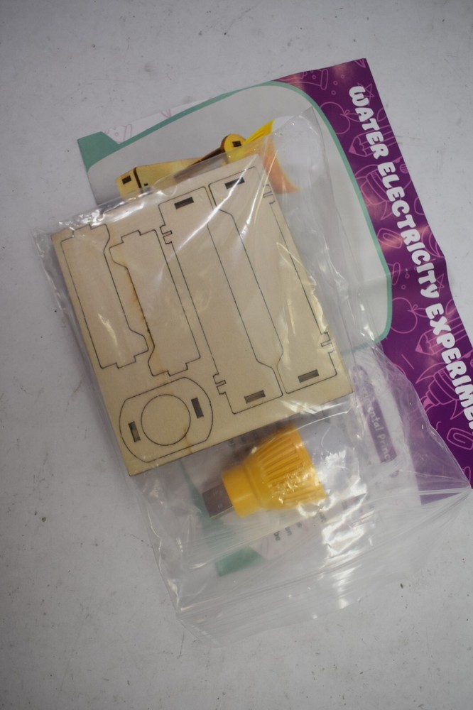 Water Electricity Experiment Assembly Process Kit For Science Project Pack