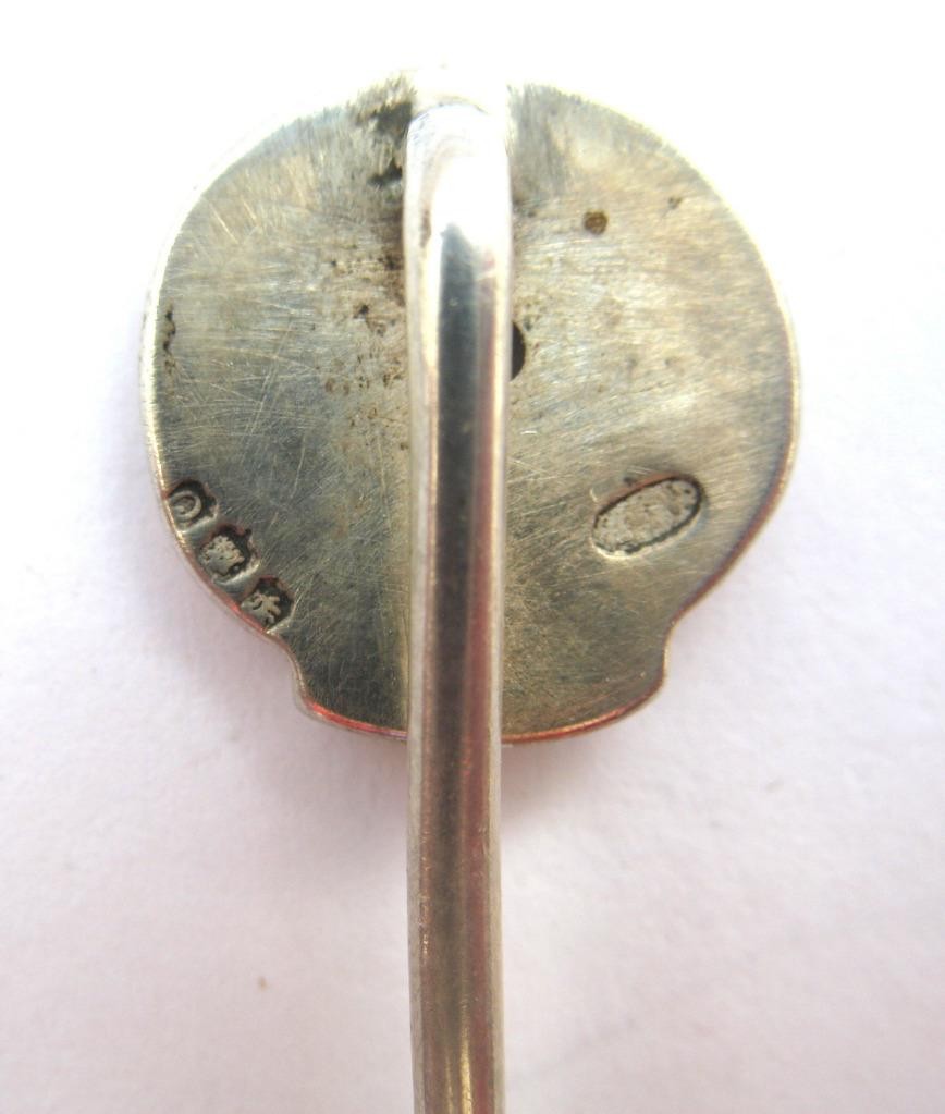 2 Sterling Silver Hallmarked Stick Pins