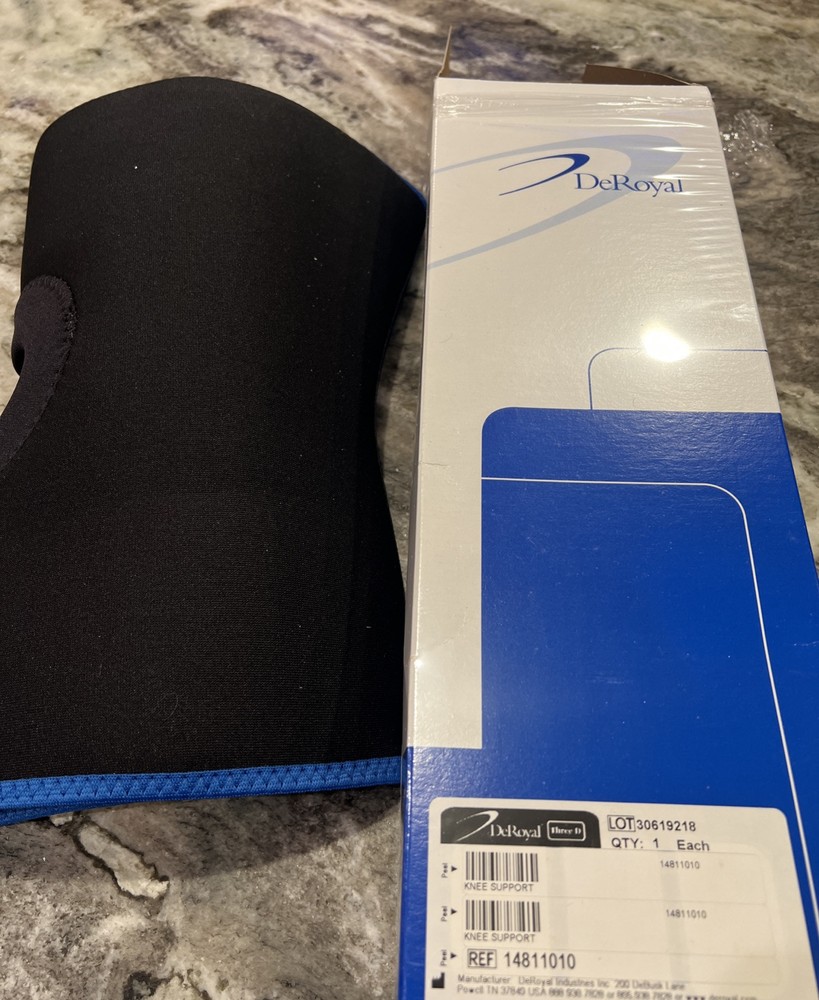 Deroyal Tri-Tex™ Open Patella Knee Support 3x Large