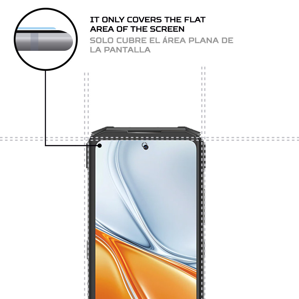 ANTISHOCK Screen protector for Doogee Blade 20 Turbo