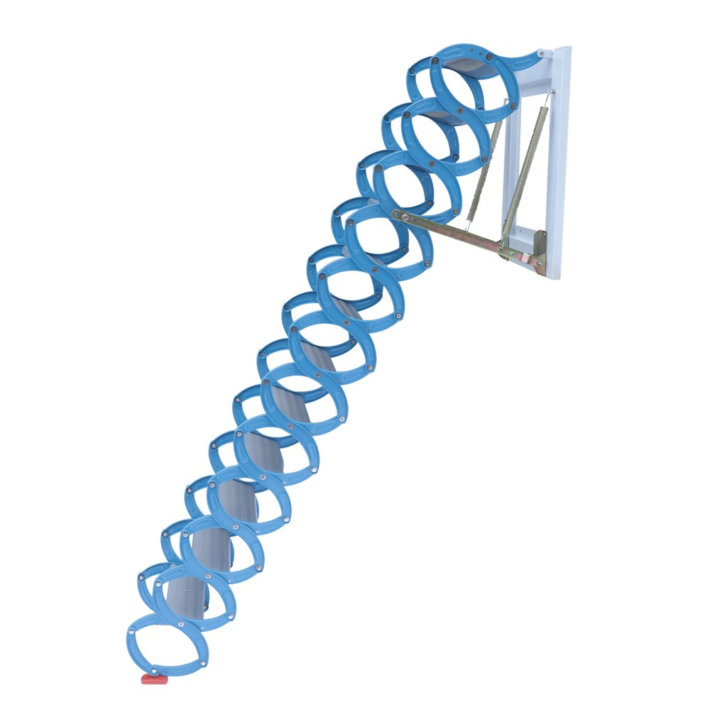Attic Ladder Attic Pull Down Ceiling Ladder Access Stairs Carbon Steel Folding