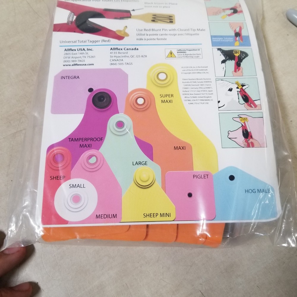 Allflex Tag System One Applicator For All Tags 328938 26-50