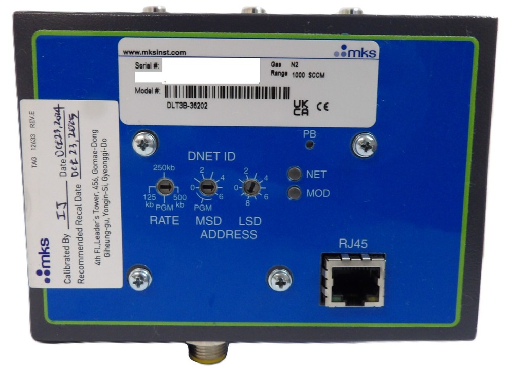 MKS Instruments DLT4B-34749 Flow Ratio Controller Delta III Working Surplus