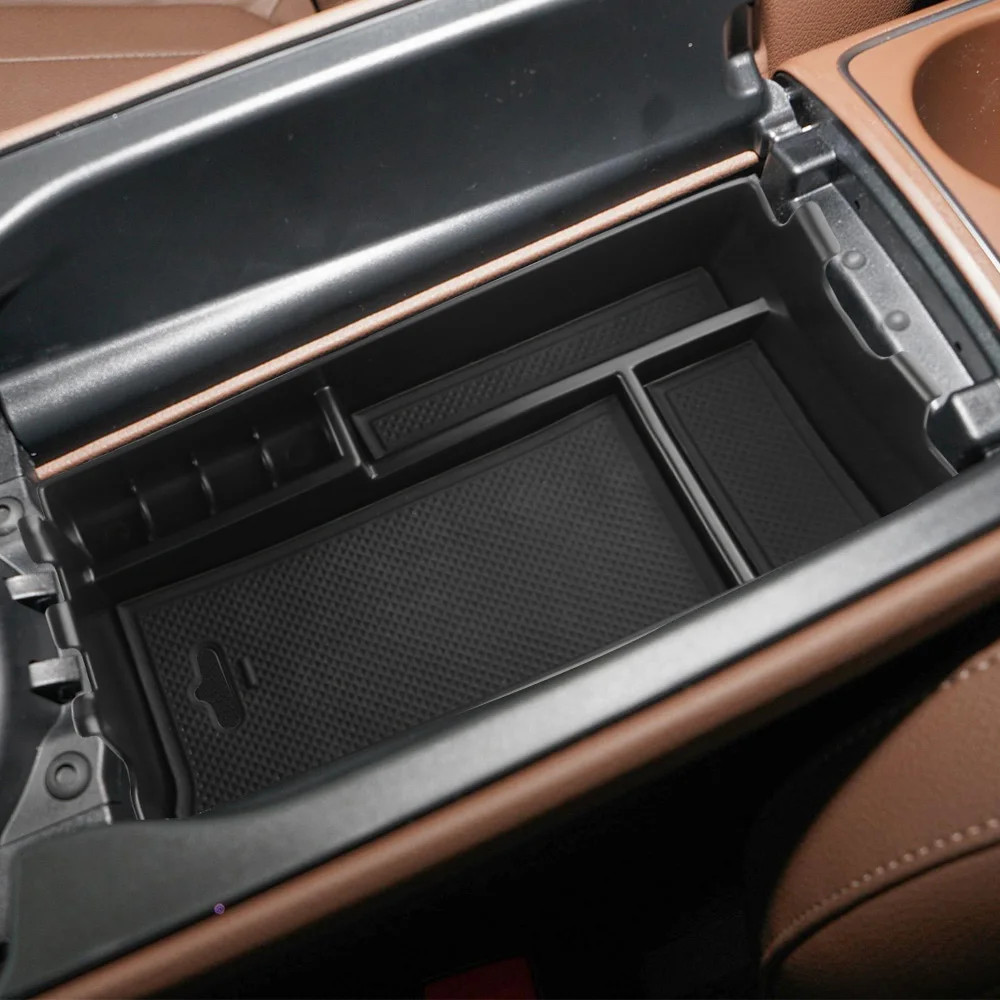 ABS Center Console Armrest Storage Organizer Tray For Benz E-class W213 16-19