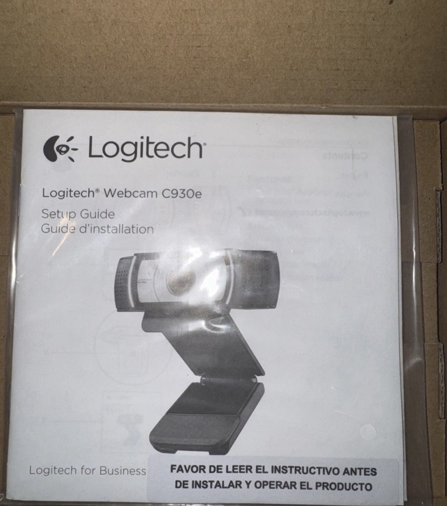 Logitech C930E 30 fps 1080p Video Webcam