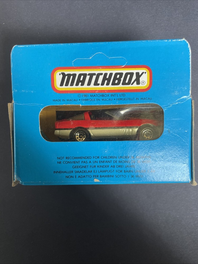 Matchbox MB 69 83 Corvette In Unopened Original Packaging