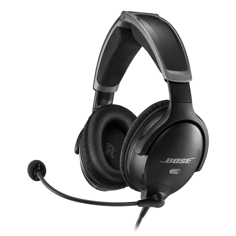 Bluetooth Aviation Headset Lightweight Adjustable ANR Noise Cancelling Bose