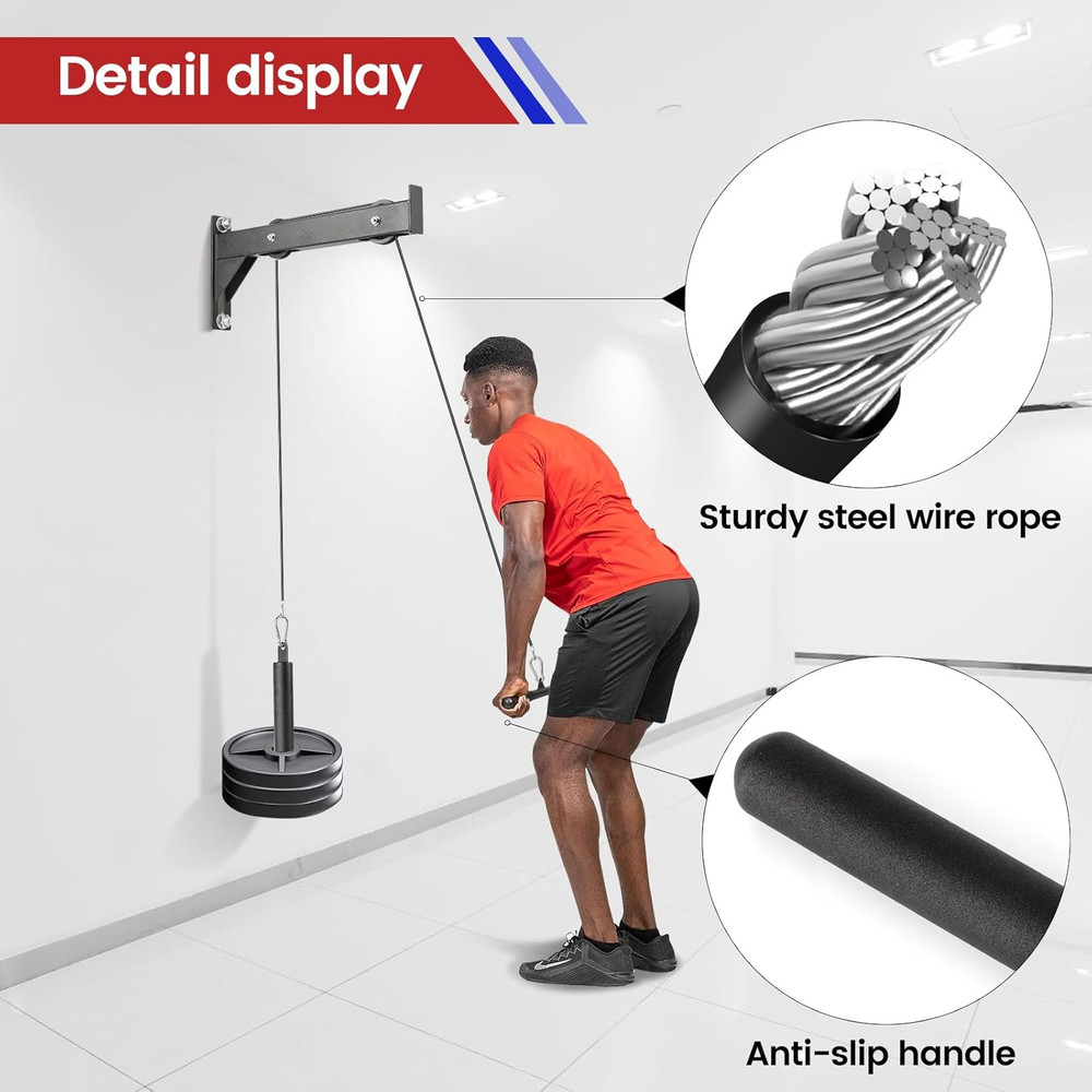 Cable Pulley System, LAT Pull down Machine, Weight Pulley System, Cable Machine,