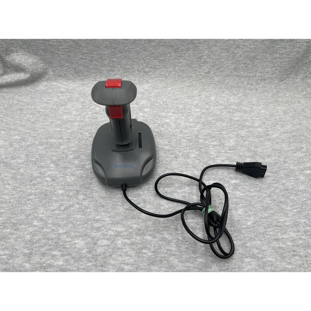 Wired Joystick Gray Red 2 Button 7J0029953 Suction Base