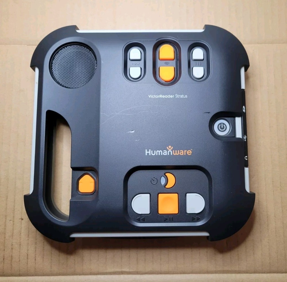 HumanWare Victor Reader Stratus 413VR Digital Talking Book Player w/ Power Cord