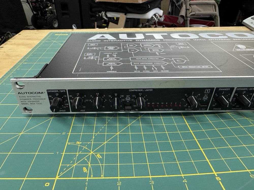 Behringer Autocom MDX1200 Interactive Dynamics Processor Dynamic Enhancer