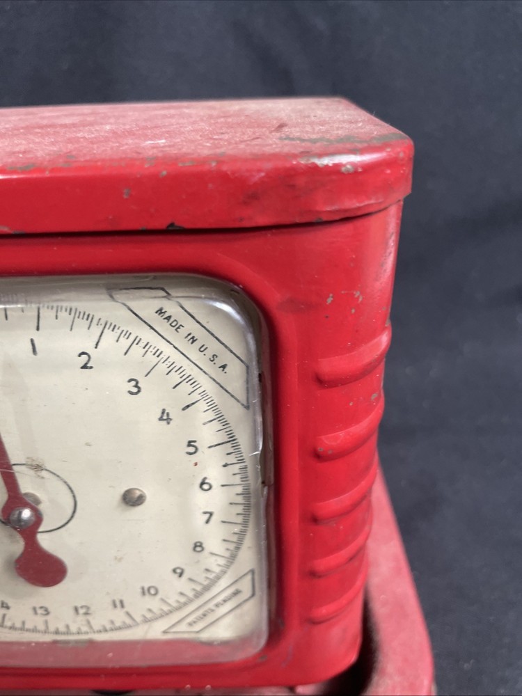 Vintage 50s Kitchen scale R. A. Hunter Working