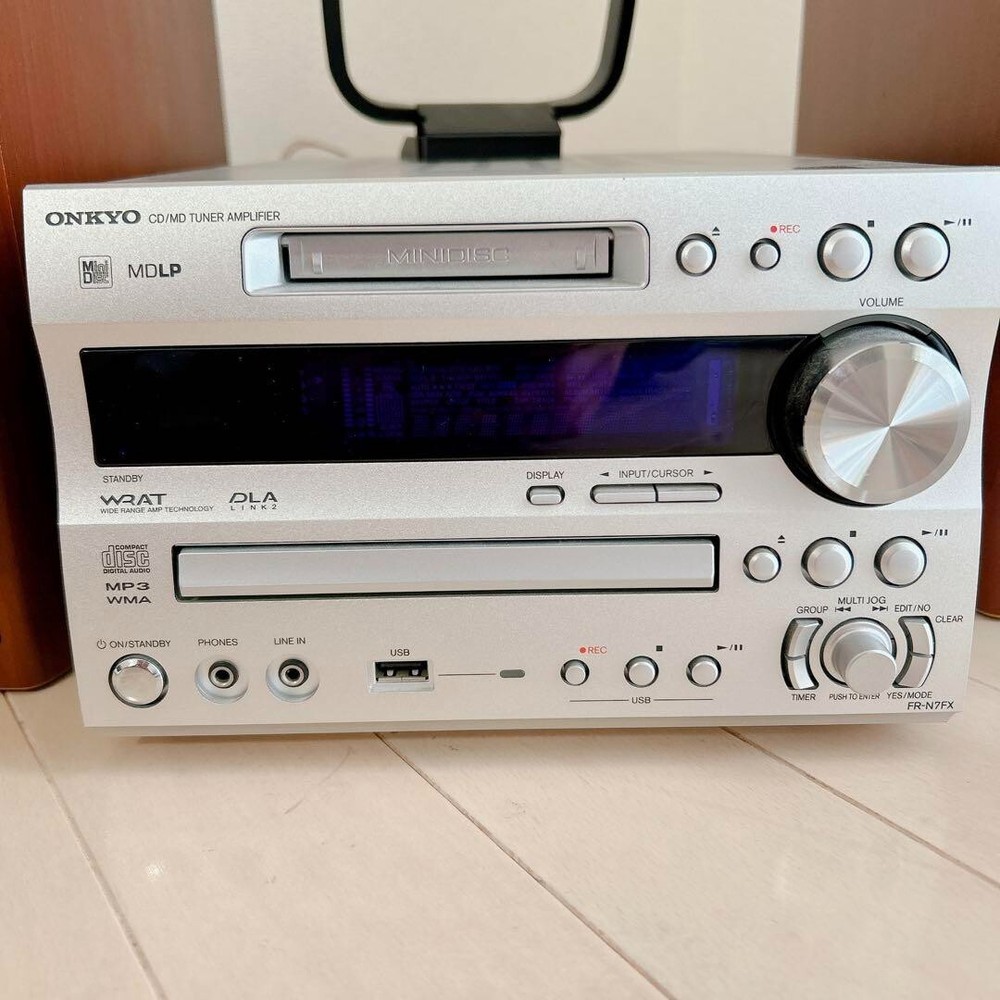 ONKYO FR-N7FX CD MD Recorder Compact Disk Mini Disk Deck from Japan