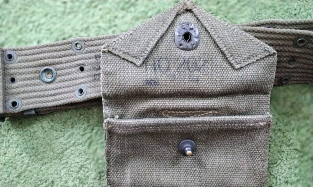 World War 2 Military Web Belt