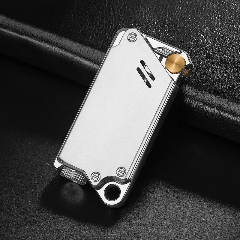 Unusual Mechanical Sense Jet Torch Windproof Waterproof Inflatable Lighter